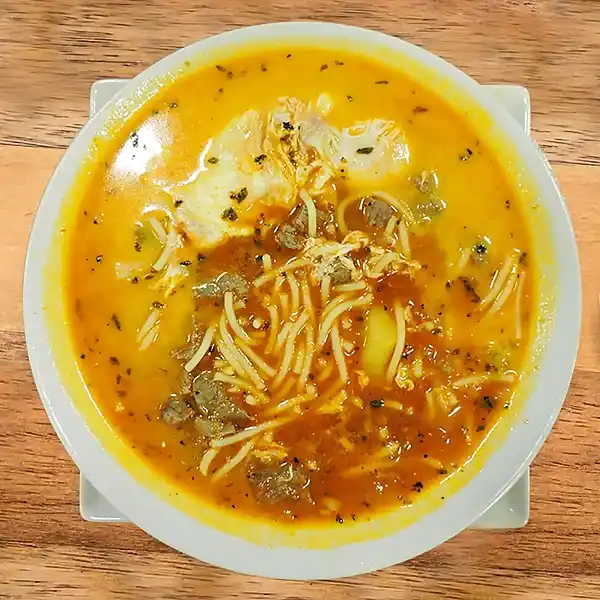 Sopa a la minuta Sopa a la minuta
